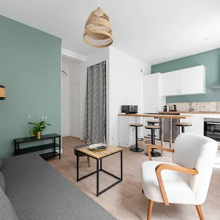 Le Stalingrad - T2 Moderne - A 2 Pas De La Gare Apartment *